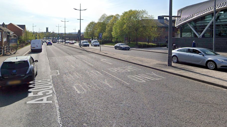 Man taken to hospital after hit-and-run on Potteries Way, Hanley, Stoke-on-Trent, Staffordshire