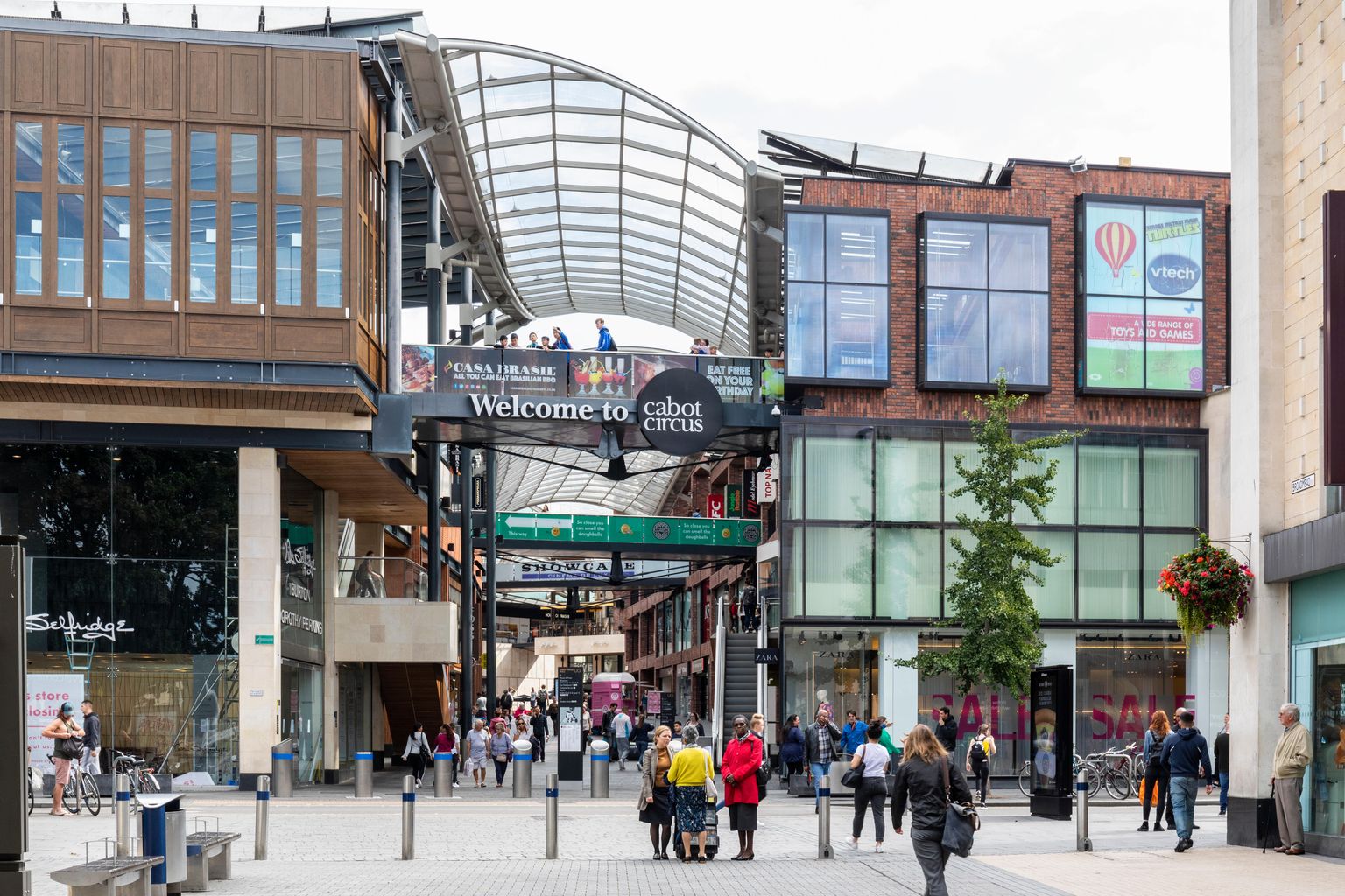 Woman falls from Cabot Circus car park News Hits Radio (Bristol