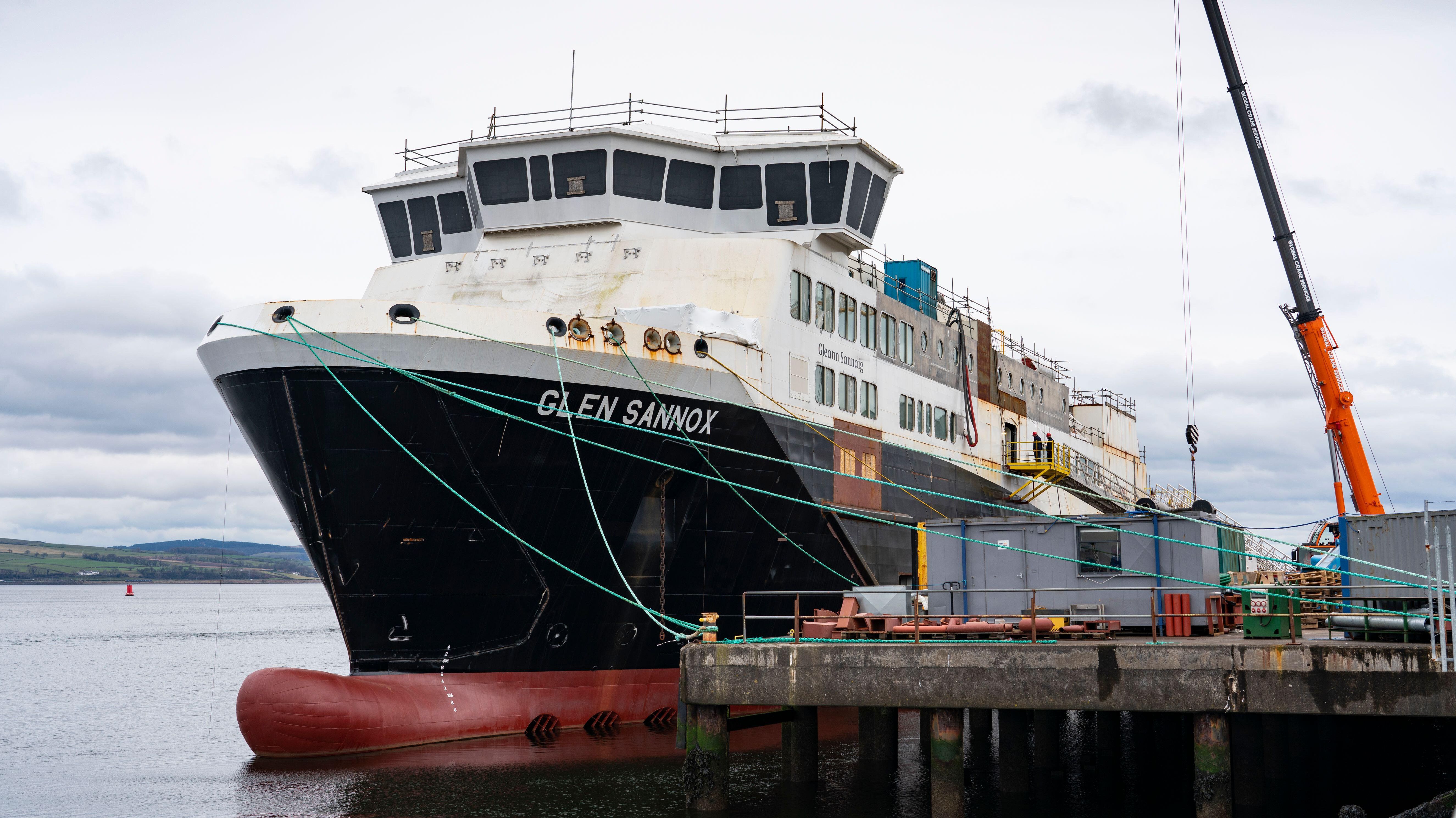 Scathing report into Calmac ferries project in Port Glasgow