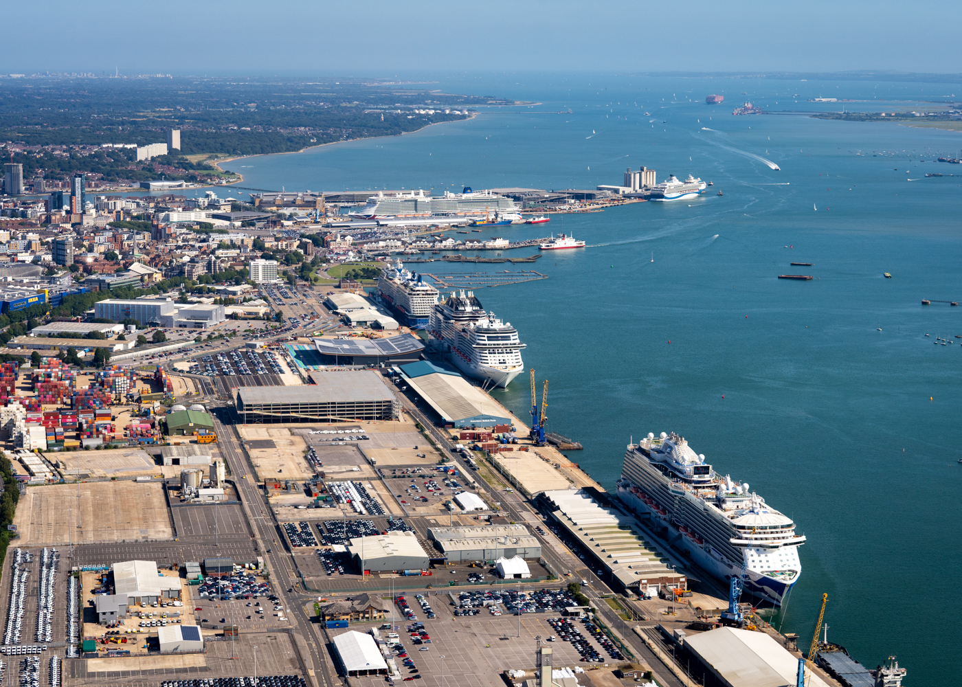 Busy year for Port of Southampton | News - Wave 105