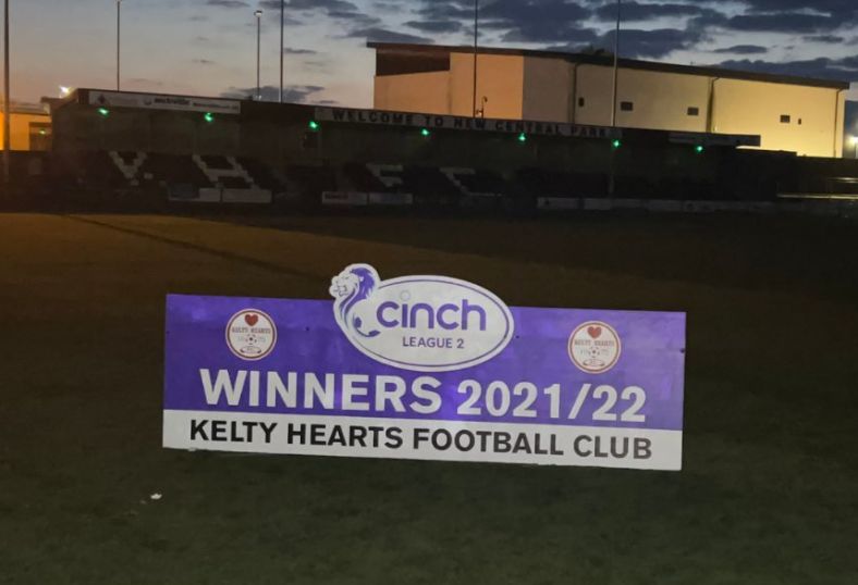 Kelty Hearts crowned League Two champions Football News Clyde 1