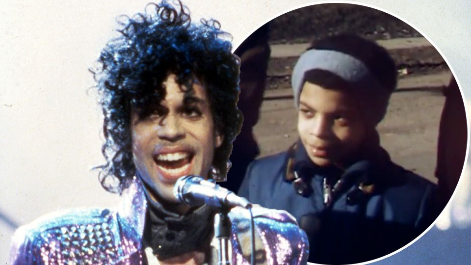 Archive footage of the singer Prince has been unearthed from 1970