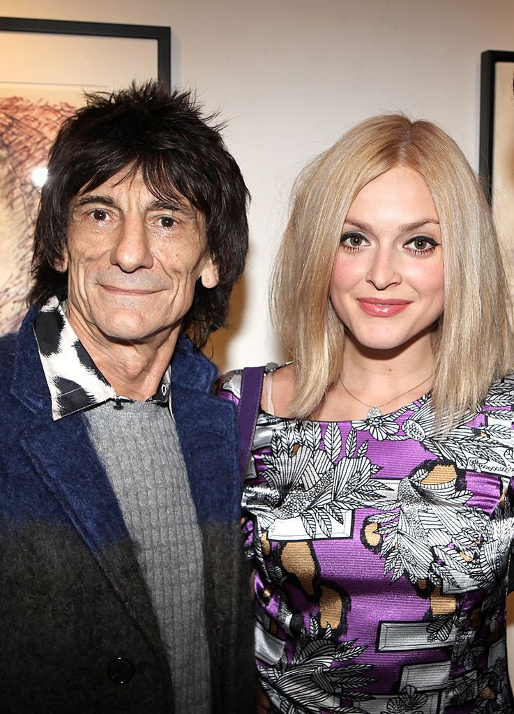 Ronnie Wood is the father-in-law of Fearne Cotton 