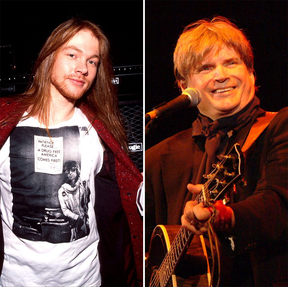 Axl Rose was briefly the son-in-law of Don Everly