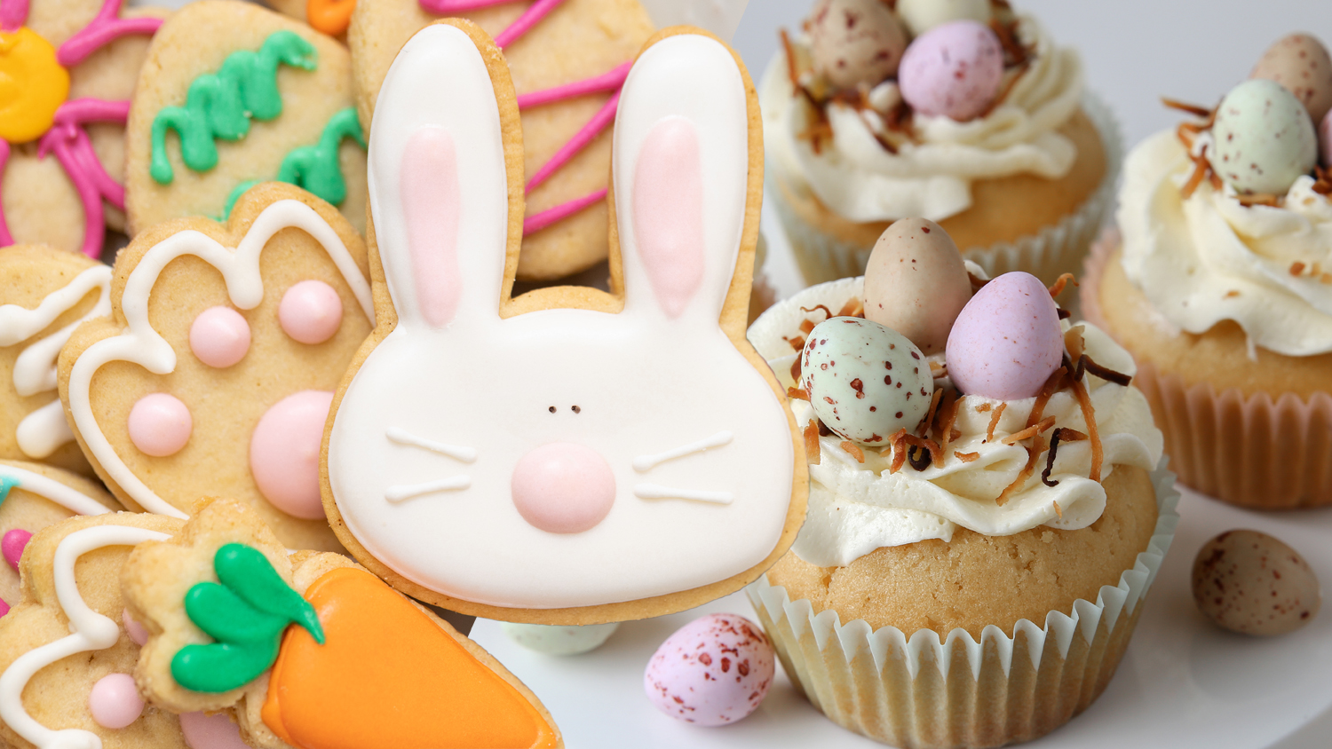 Bunny Butt Easter Cupcakes - Spend With Pennies