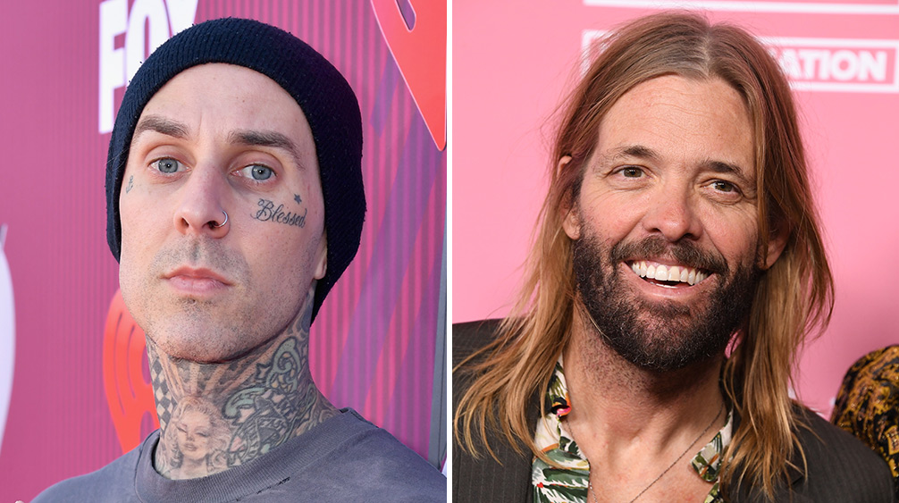 blink 182 s Travis Barker reveals new tattoo in tribute to Taylor