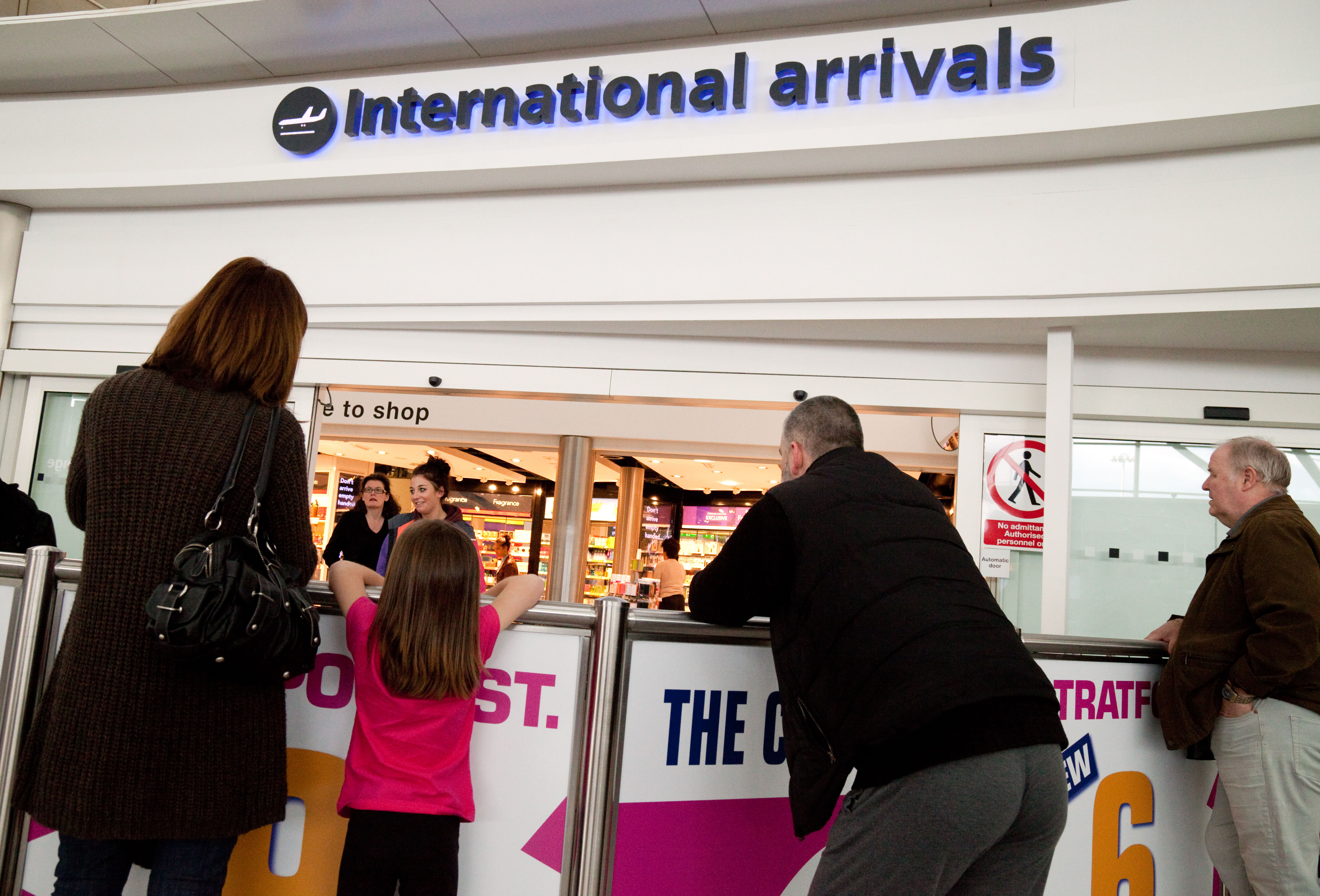 Passengers face two hour wait at