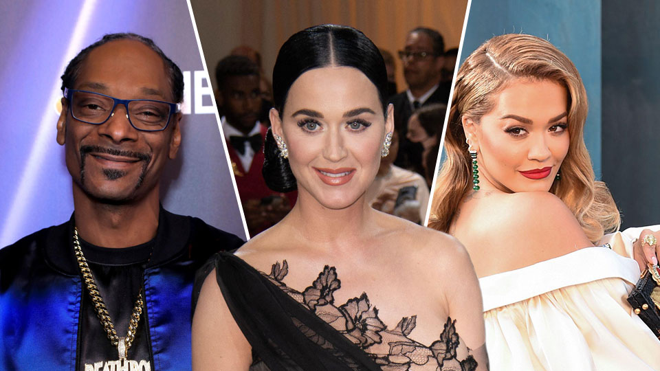 Katy Perry's biggest collaborations including Rita Ora and Snoop Dogg