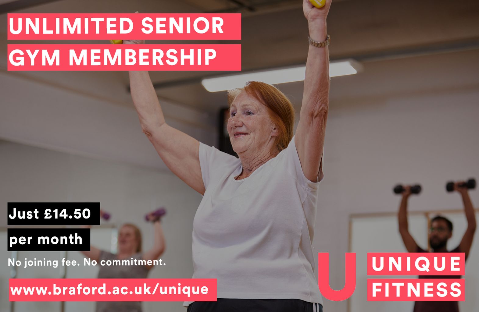 Get your Unique Fitness unlimited senior gym membership! | Local ...