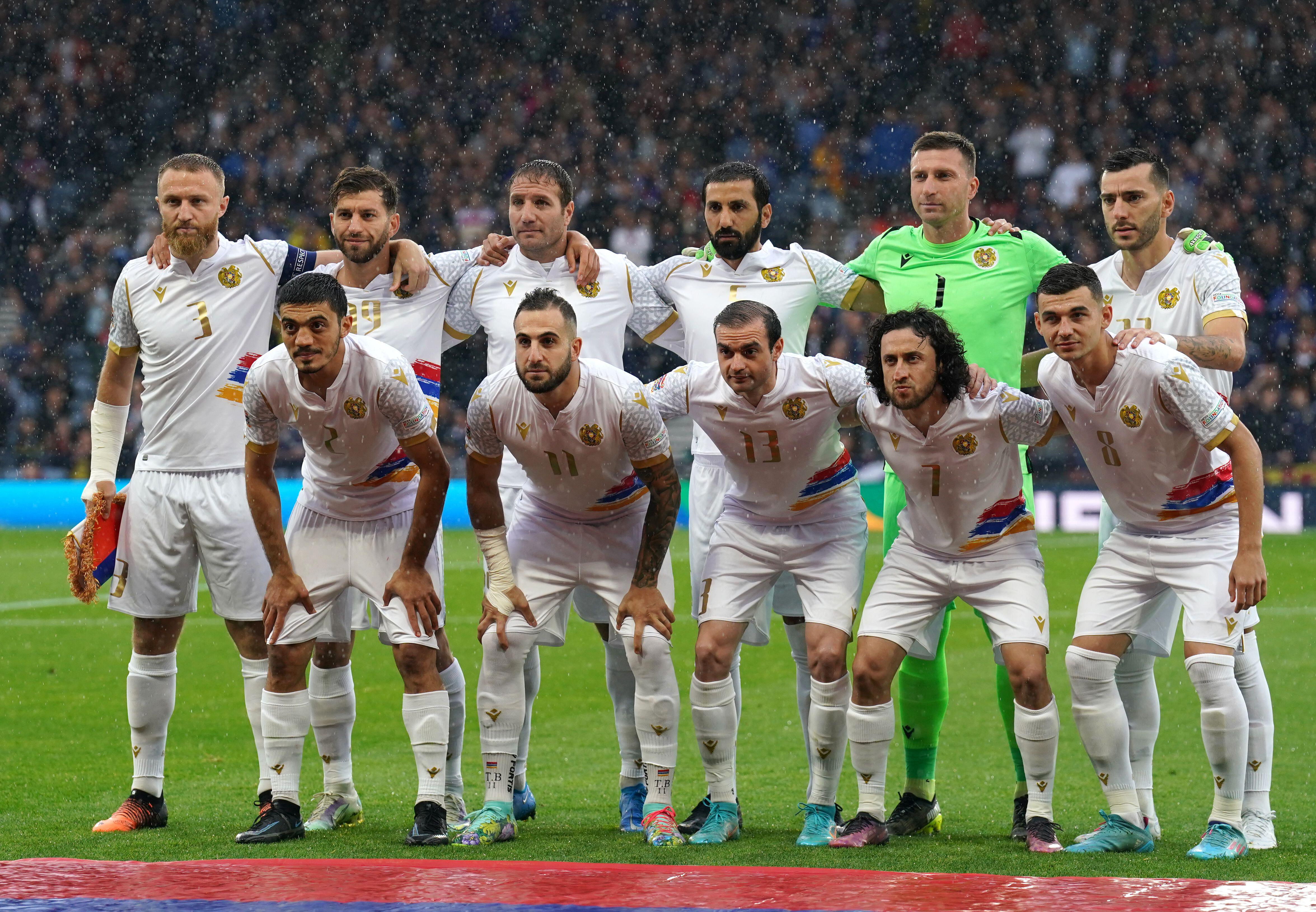 Armenia vow to put 'heart and soul' into beating Scotland.