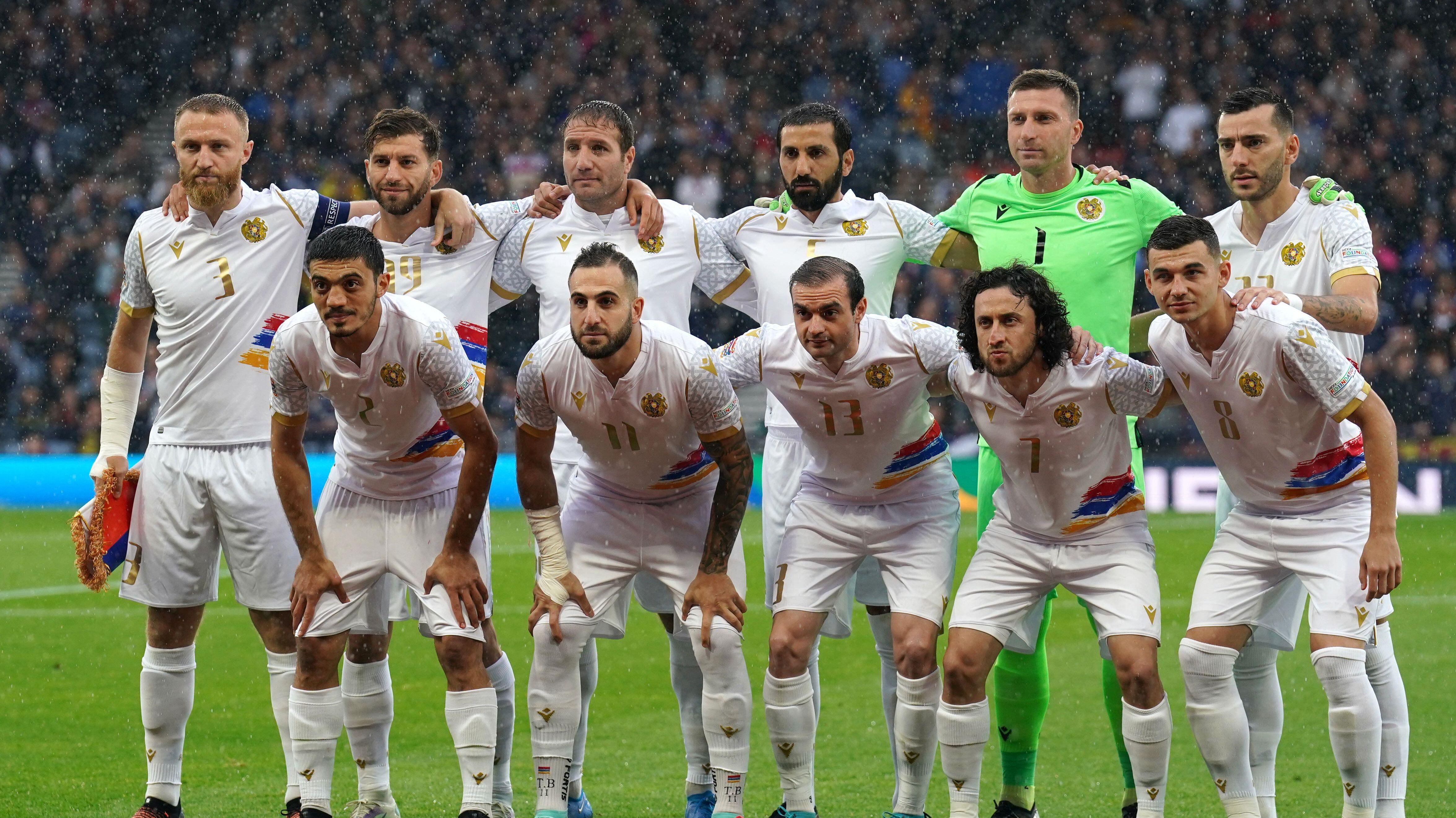 Armenia vow to put 'heart and soul' into beating Scotland.