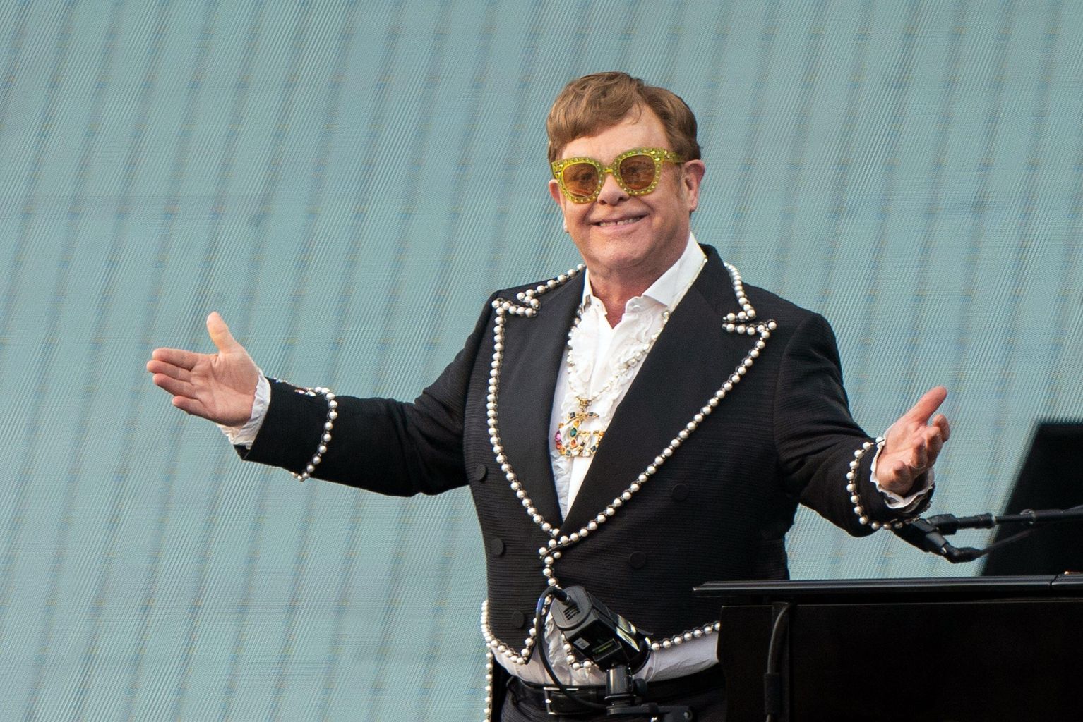 Sir Elton John has kicked off his final ever tour, in Norwich