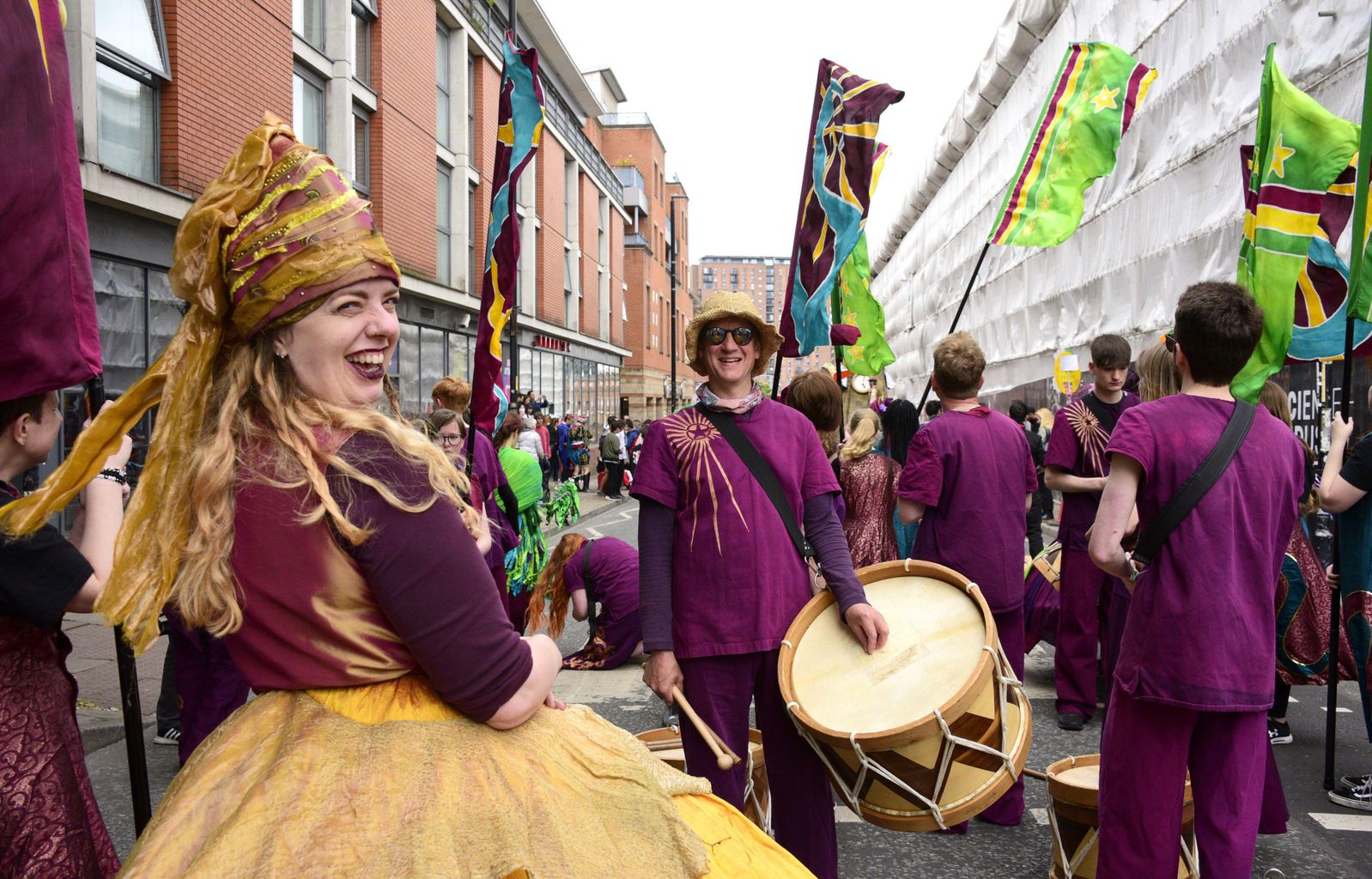 20,000 people turn out for the Manchester Day parade