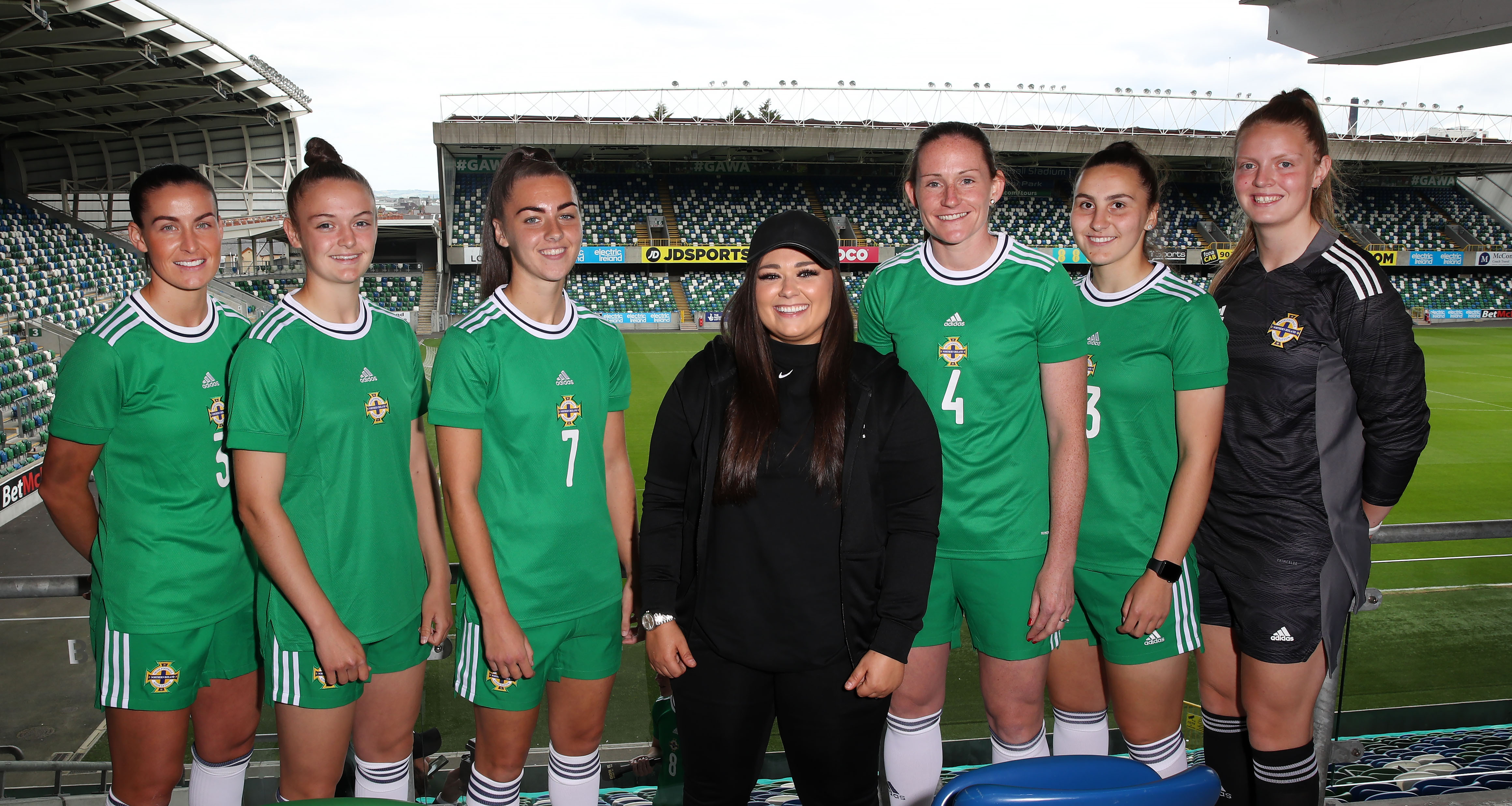 New Northern Ireland kit for Women's Euros unveiled