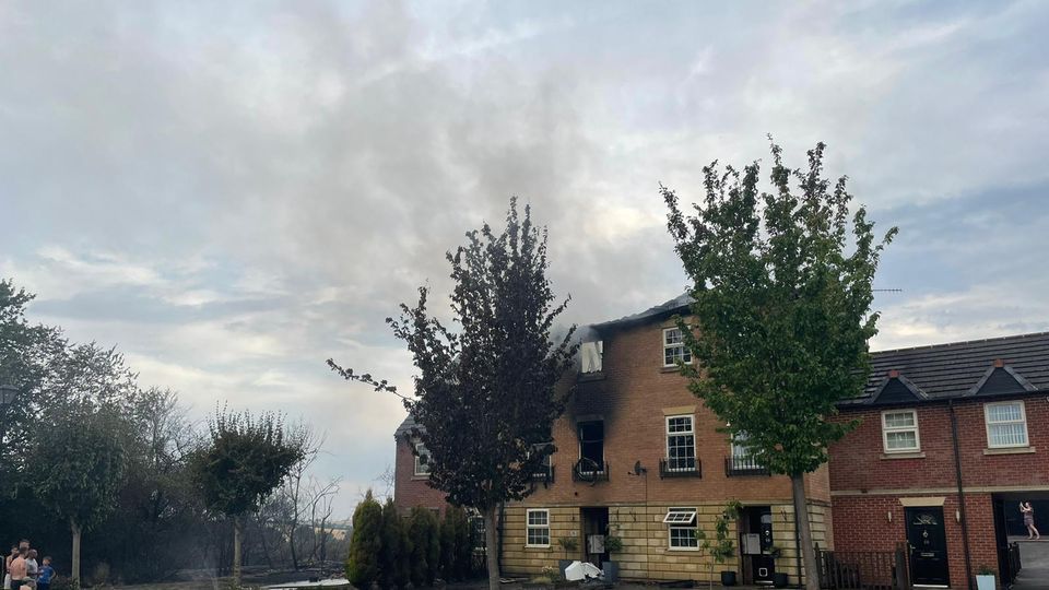 Homes destroyed after Major Incident declared with fires across South Yorkshire 