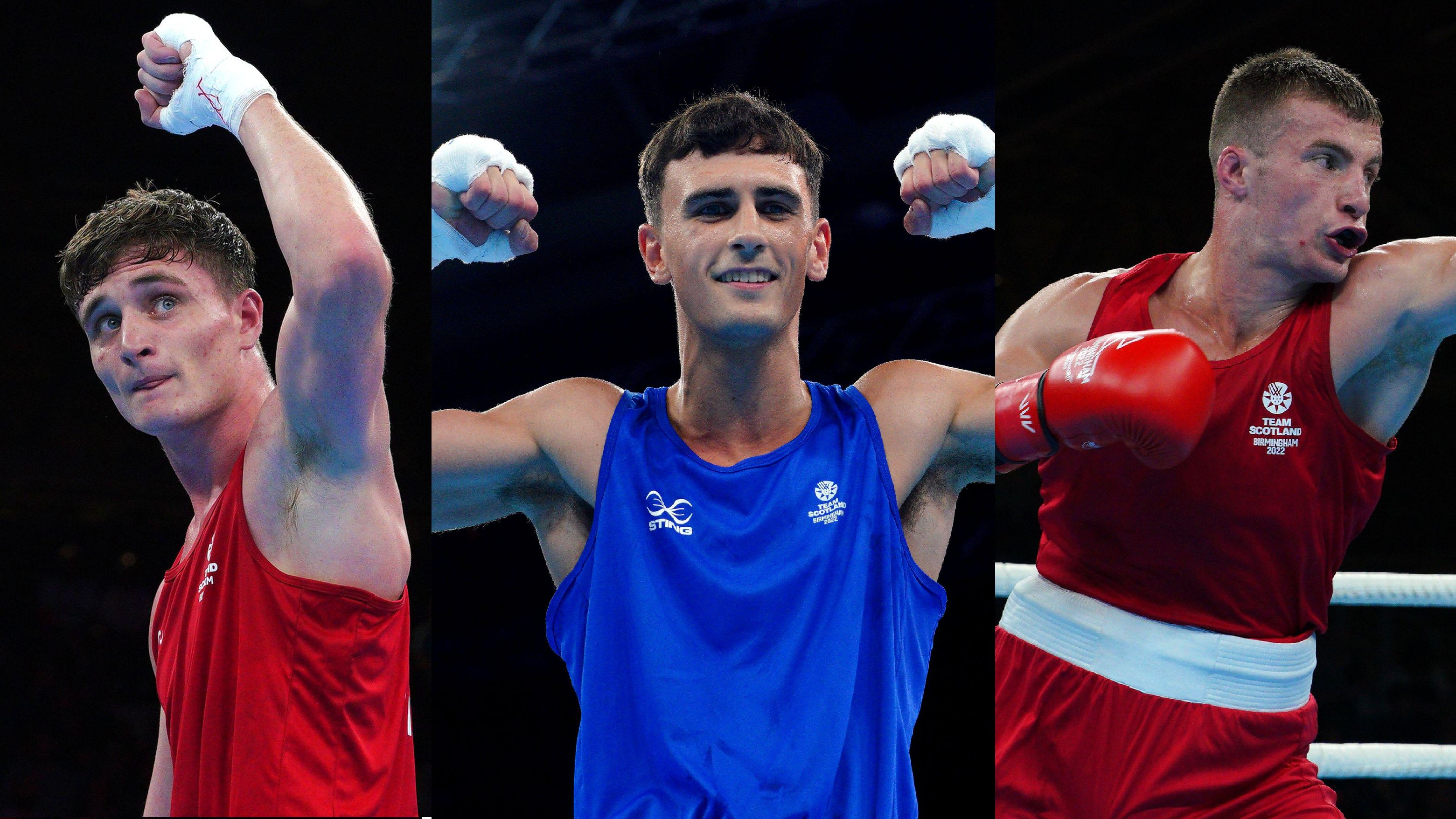 Boxing Scotland Gold medalist boxers make history for Team Scotland | News - Clyde 1