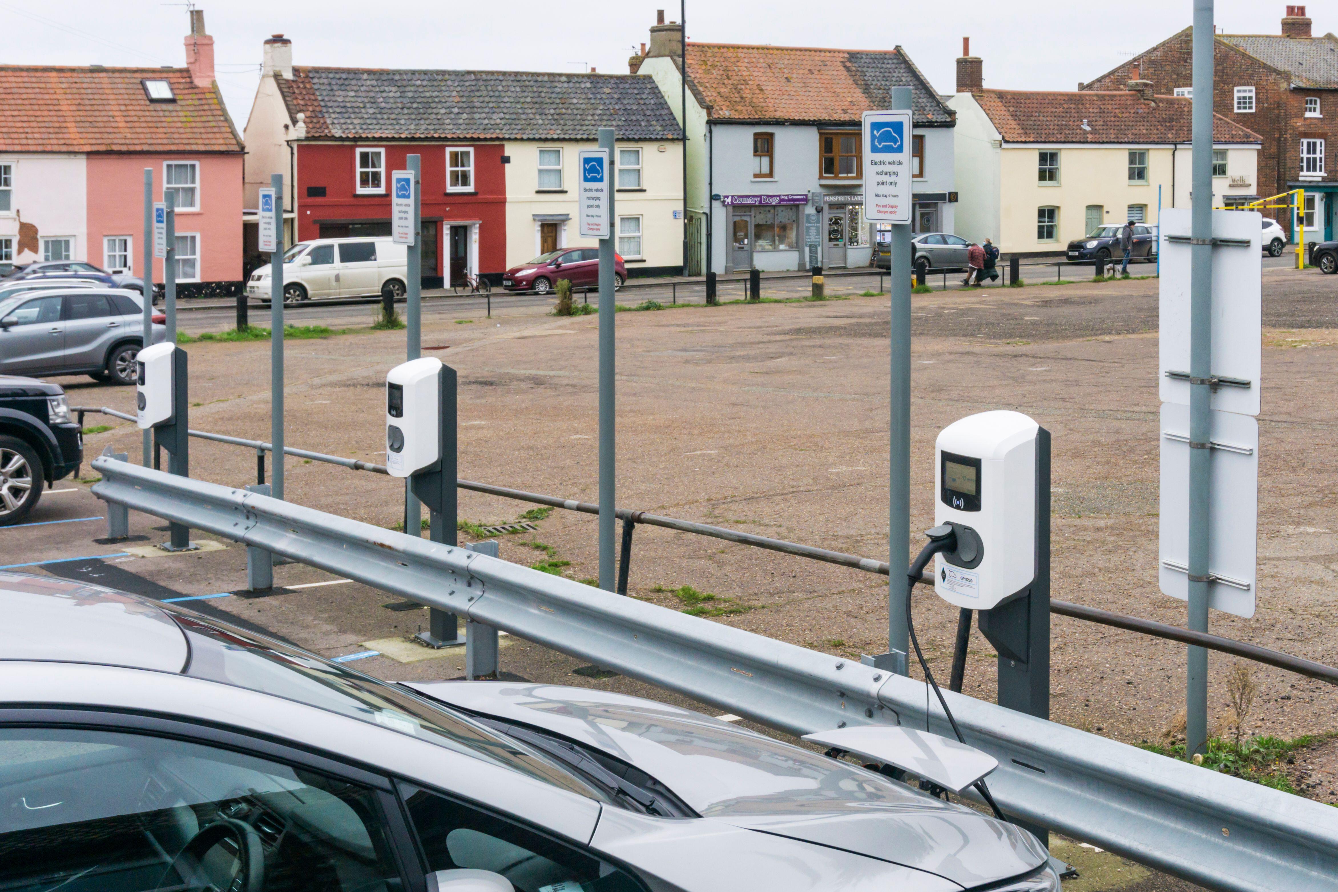 Work starts to install electric vehicle charging points in West Norfolk
