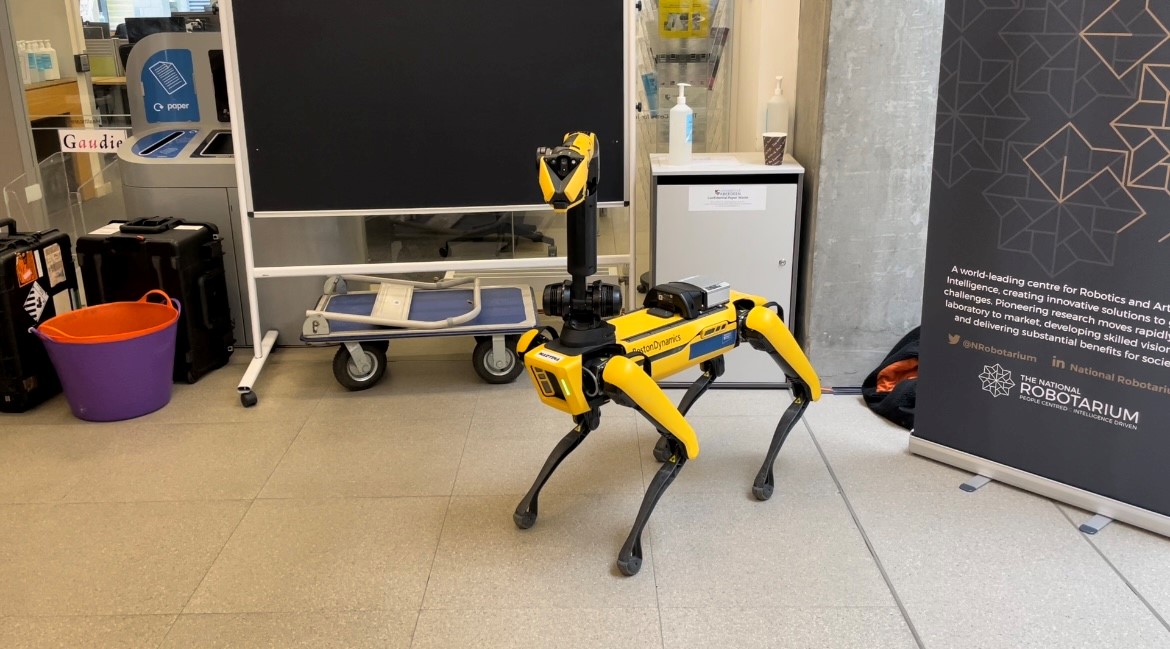 RoboDog NHS Grampian exploring robotic dogs to assist staff
