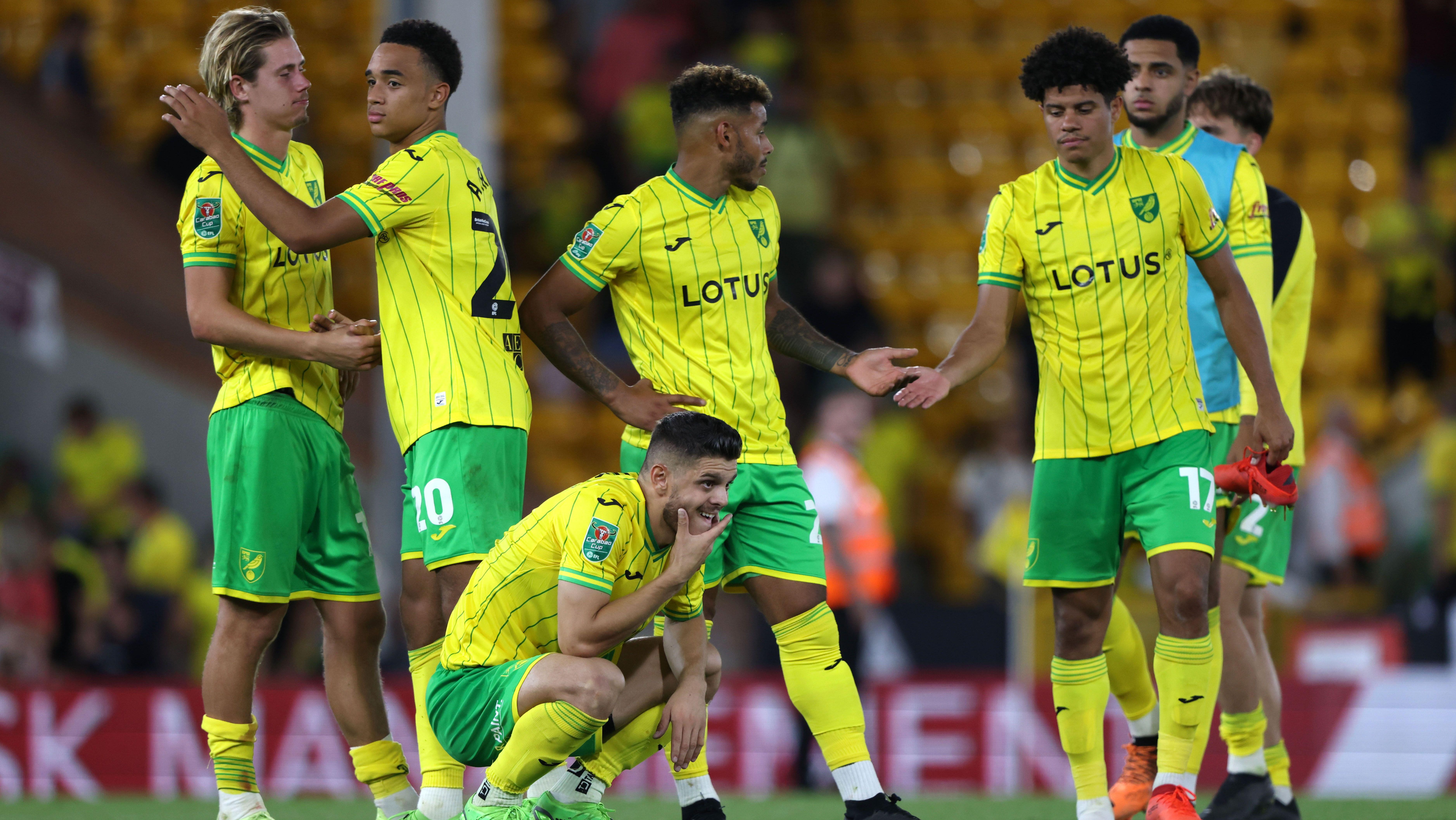 Norwich City knocked out of League Cup on penalties | News - Greatest Hits  Radio (Norfolk and North Suffolk)