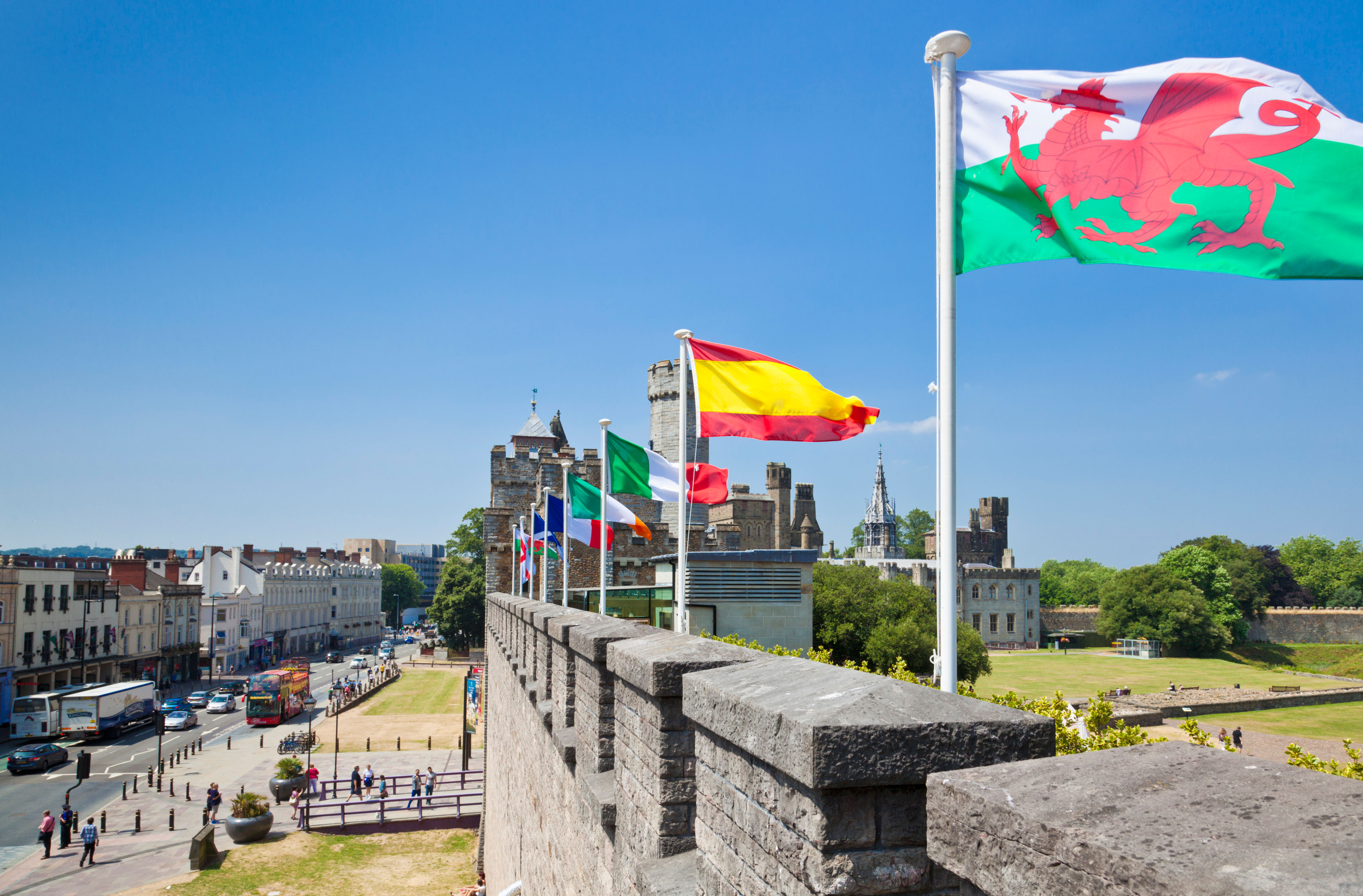 Cardiff Castle Parking  Cardiff Greyfrairs Car Park - NCP