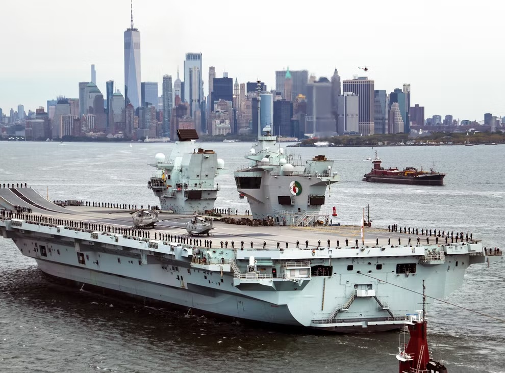 Royal Navy Flagship Anchors In New York | News - Wave 105