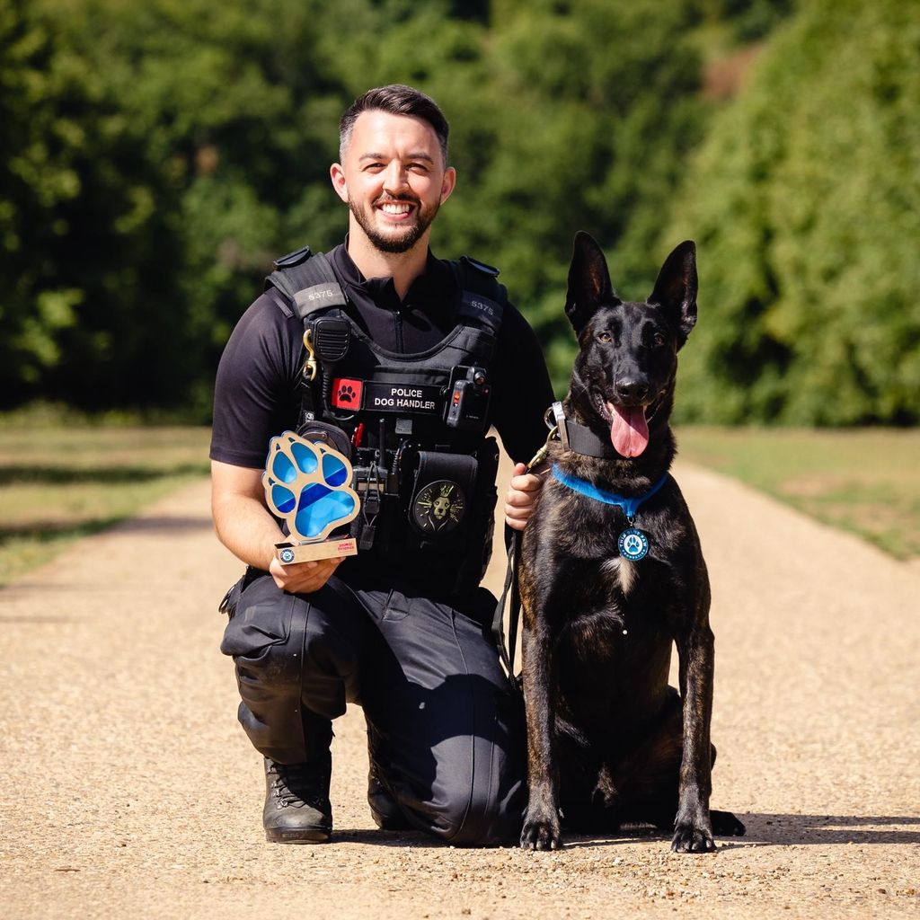 Cheshire Police man and dog team win Crime-Fighting duo award | News ...