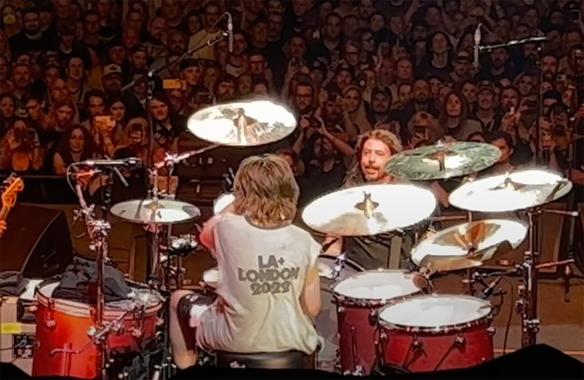 Dave grohl 2025 shane hawkins tribute