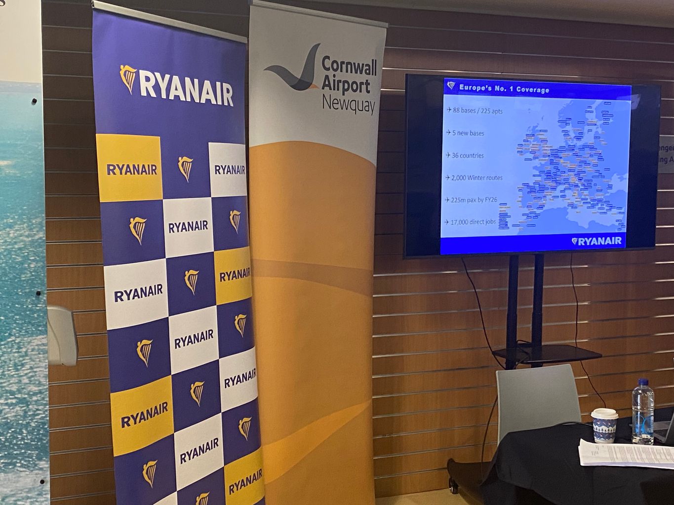 Ryanair will be adding the three new routes to their summer schedule