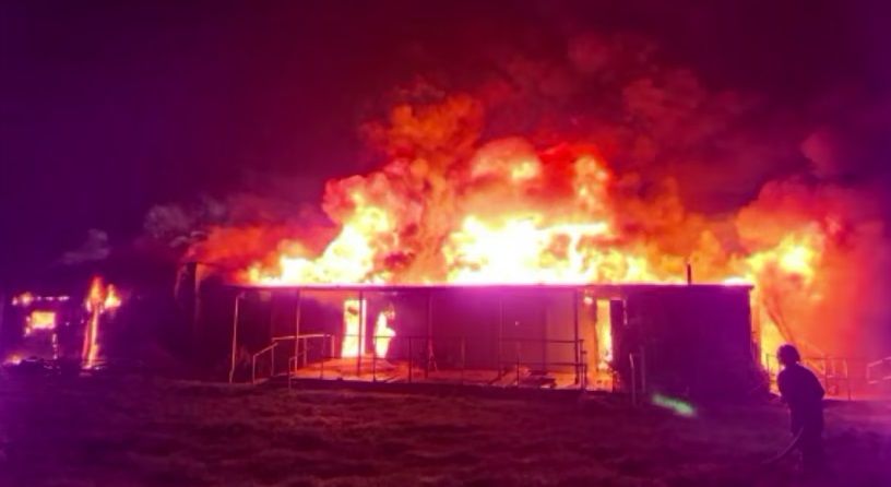 Arson investigation launched after fire destroys former Norfolk ...