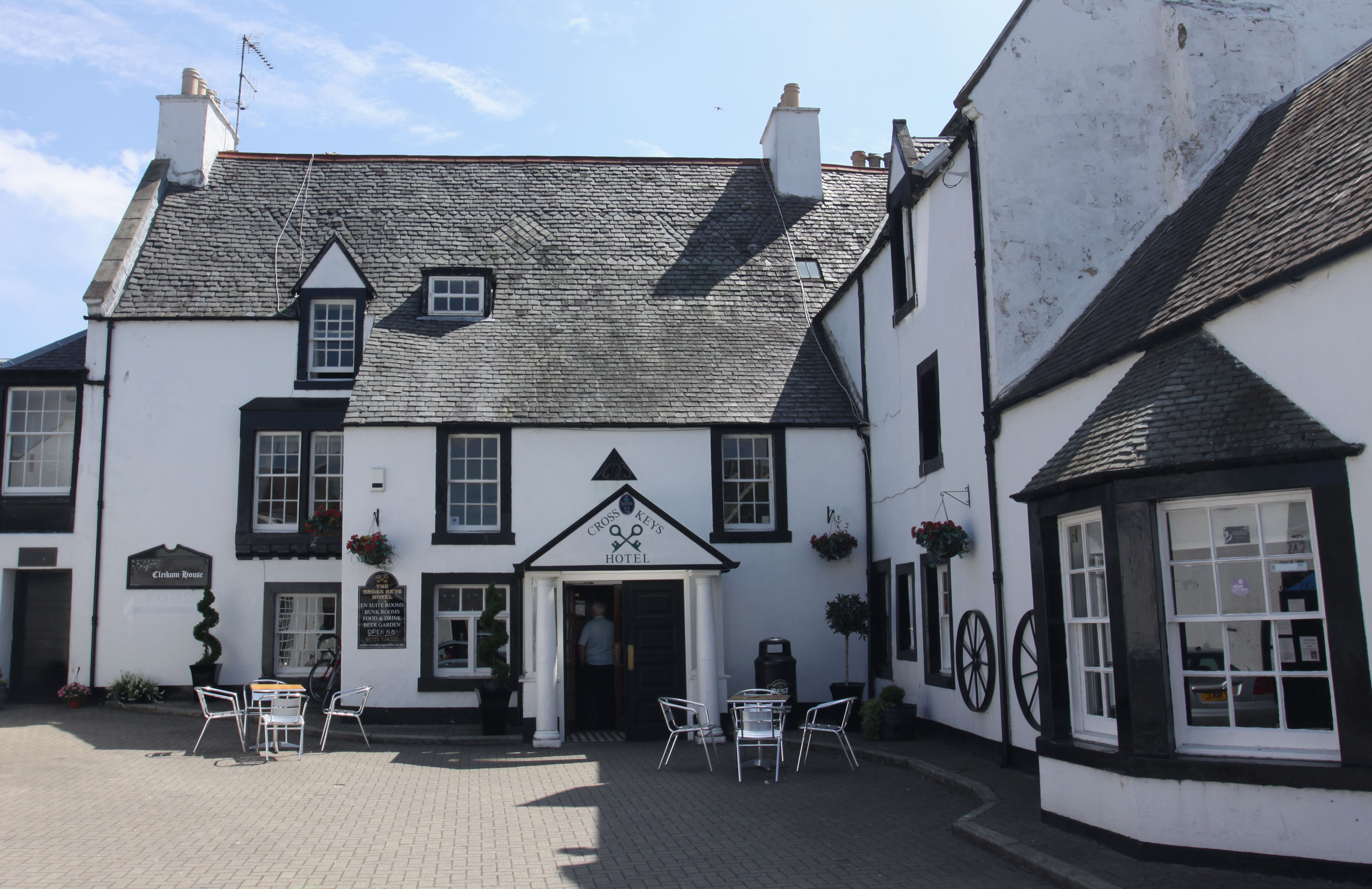 Last orders for Peebles pub? JD Wetherspoon puts Cross Keys up for sale