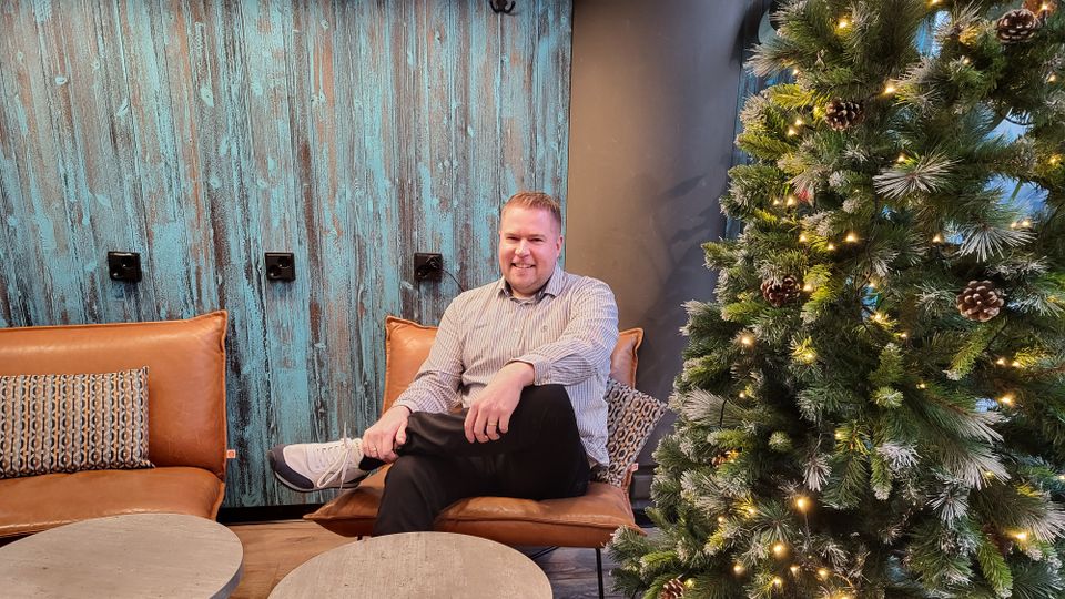 Tomi Viren kahvivieraana Coffee Housessa.