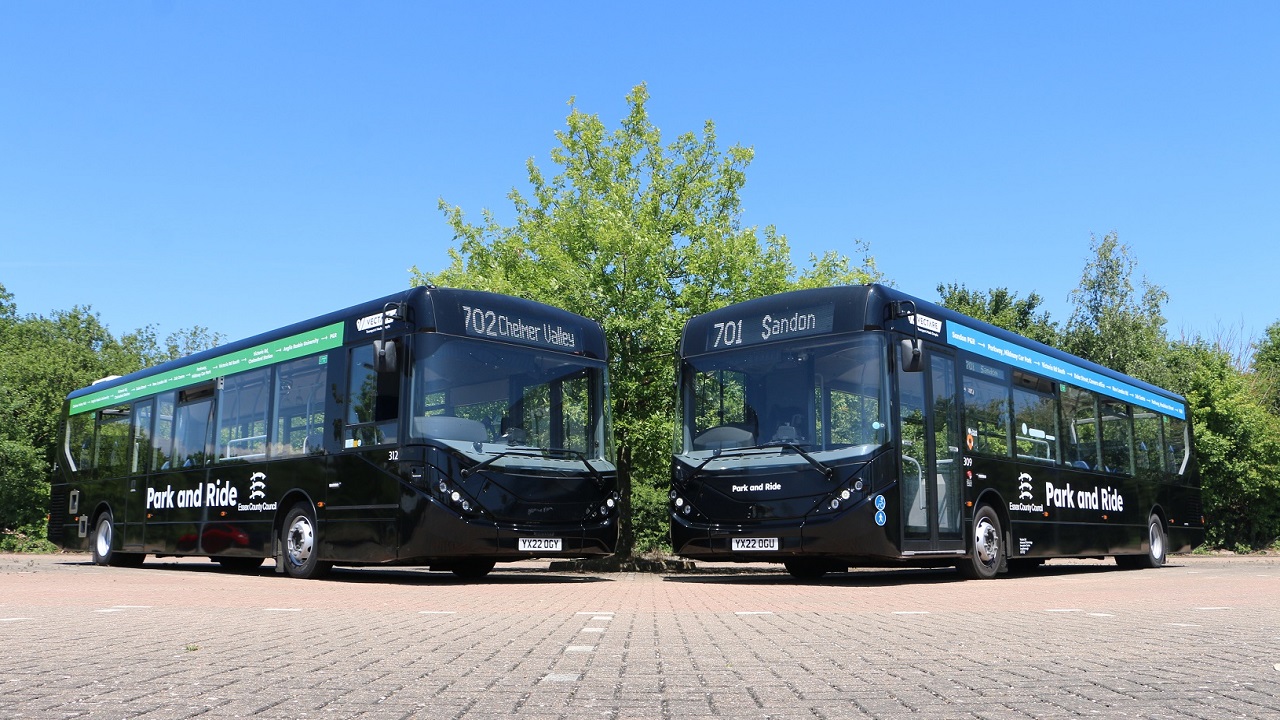 Free Park and Ride launched in Colchester and Chelmsford in bid to