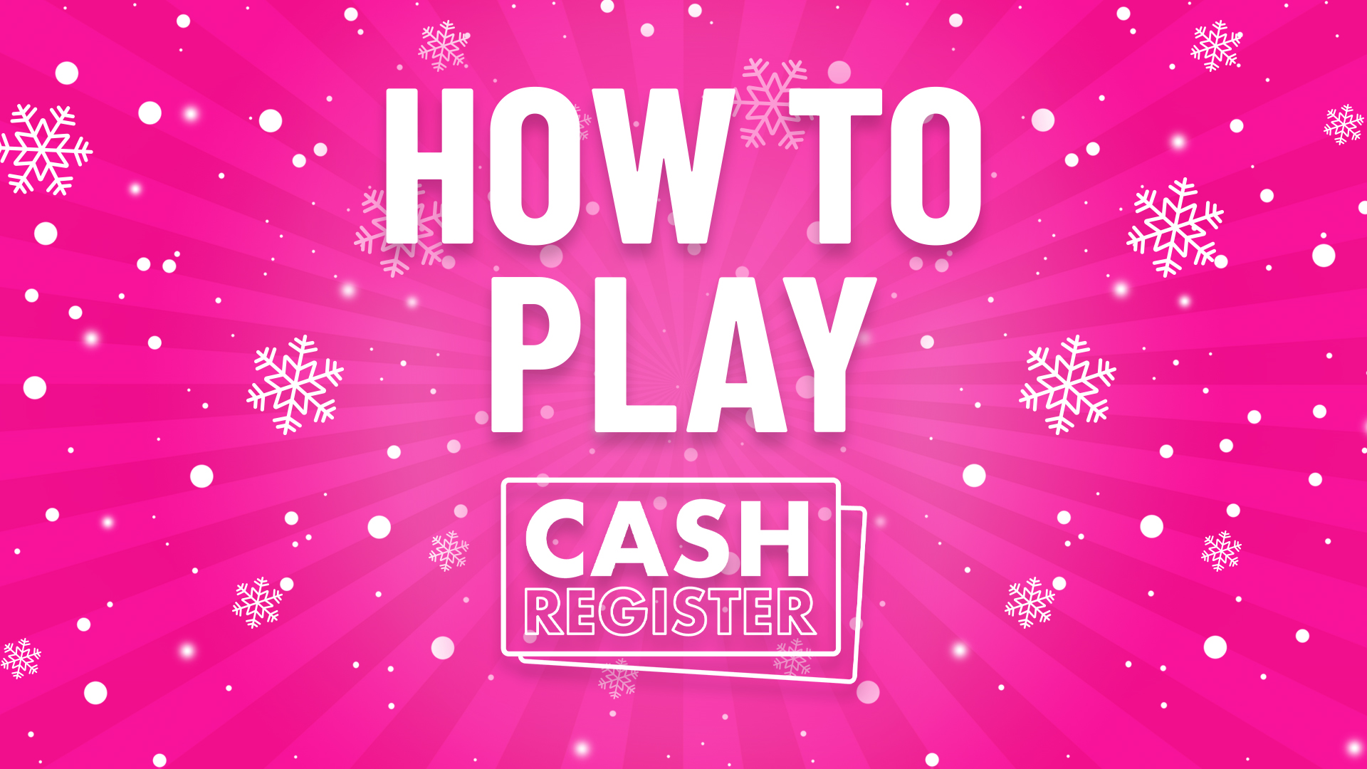 Cash Register: How to win life-changing cash with Cash Register
