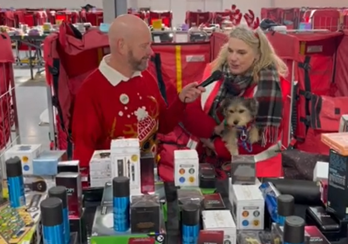 WATCH  we go behind the scenes at Wave 105's Mission Christmas HQ