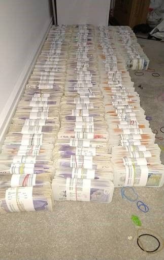 Crime group jailed for 110 years for money laundering and drug dealing