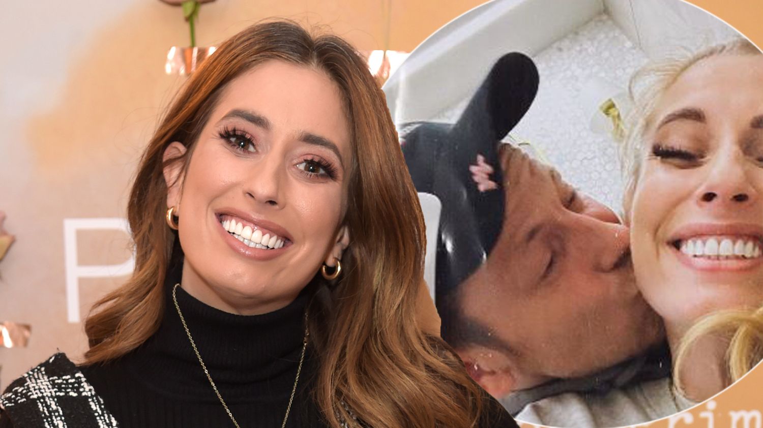 How many months pregnant is Stacey Solomon?