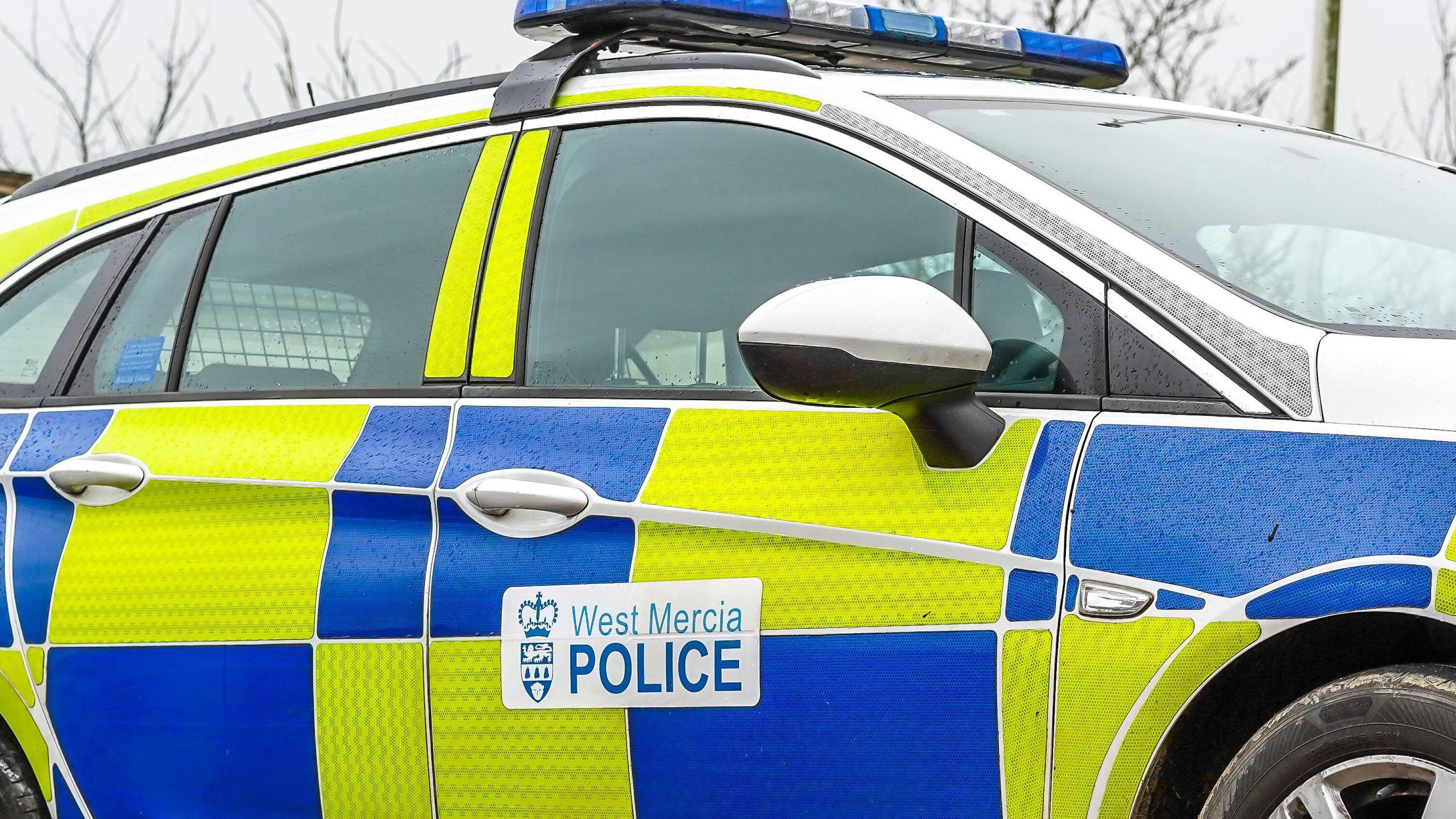 West Mercia Police car