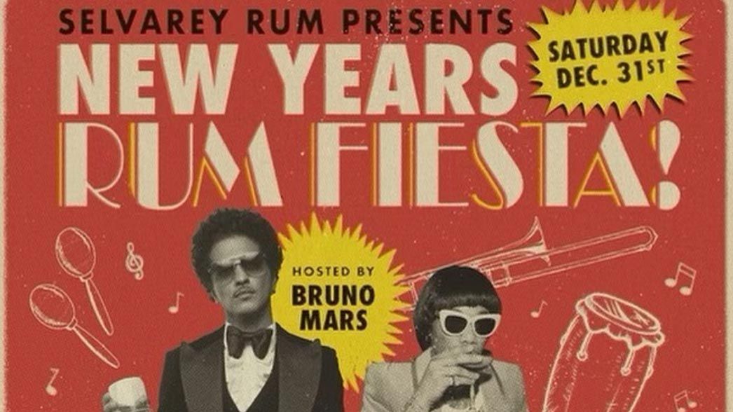 Bruno Mars New Year Fiesta Instagram