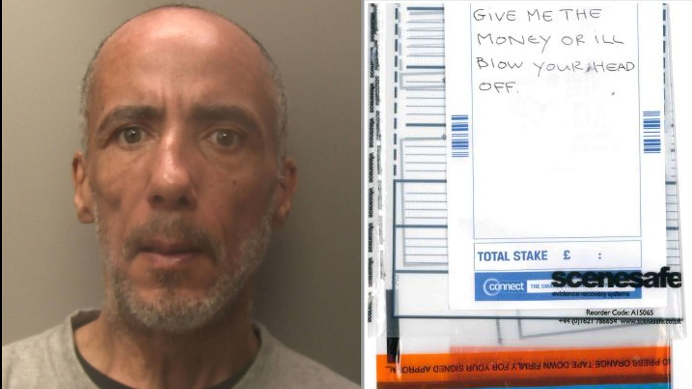 St Leonards man jailed for robbing bookies store with threatening note ...