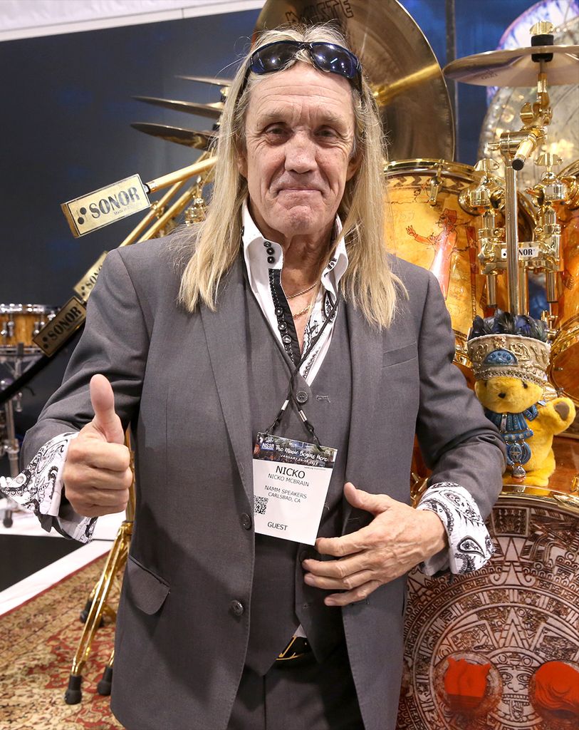 Nicko McBrain’s real name: Michael Henry McBrain