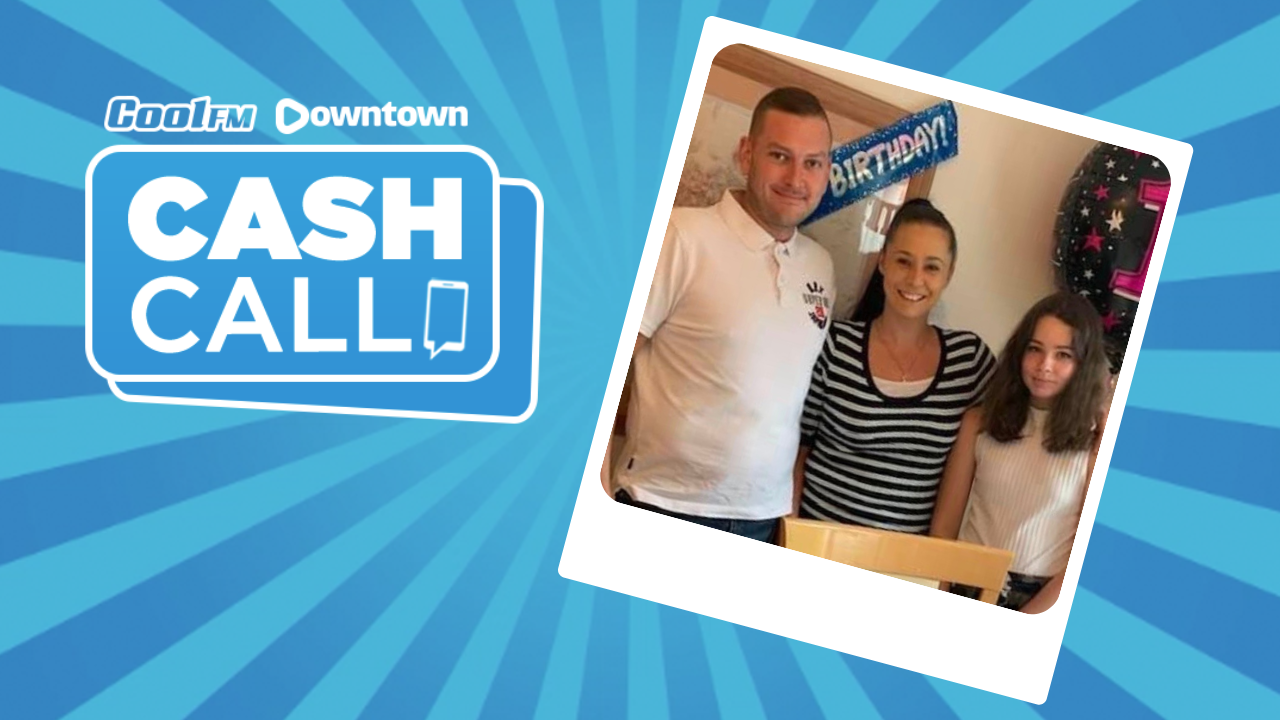 Christina Allen in Newtownabbey picks up our £70,000 Cool FM Downtown Cash  Call | Winners - Cool FM