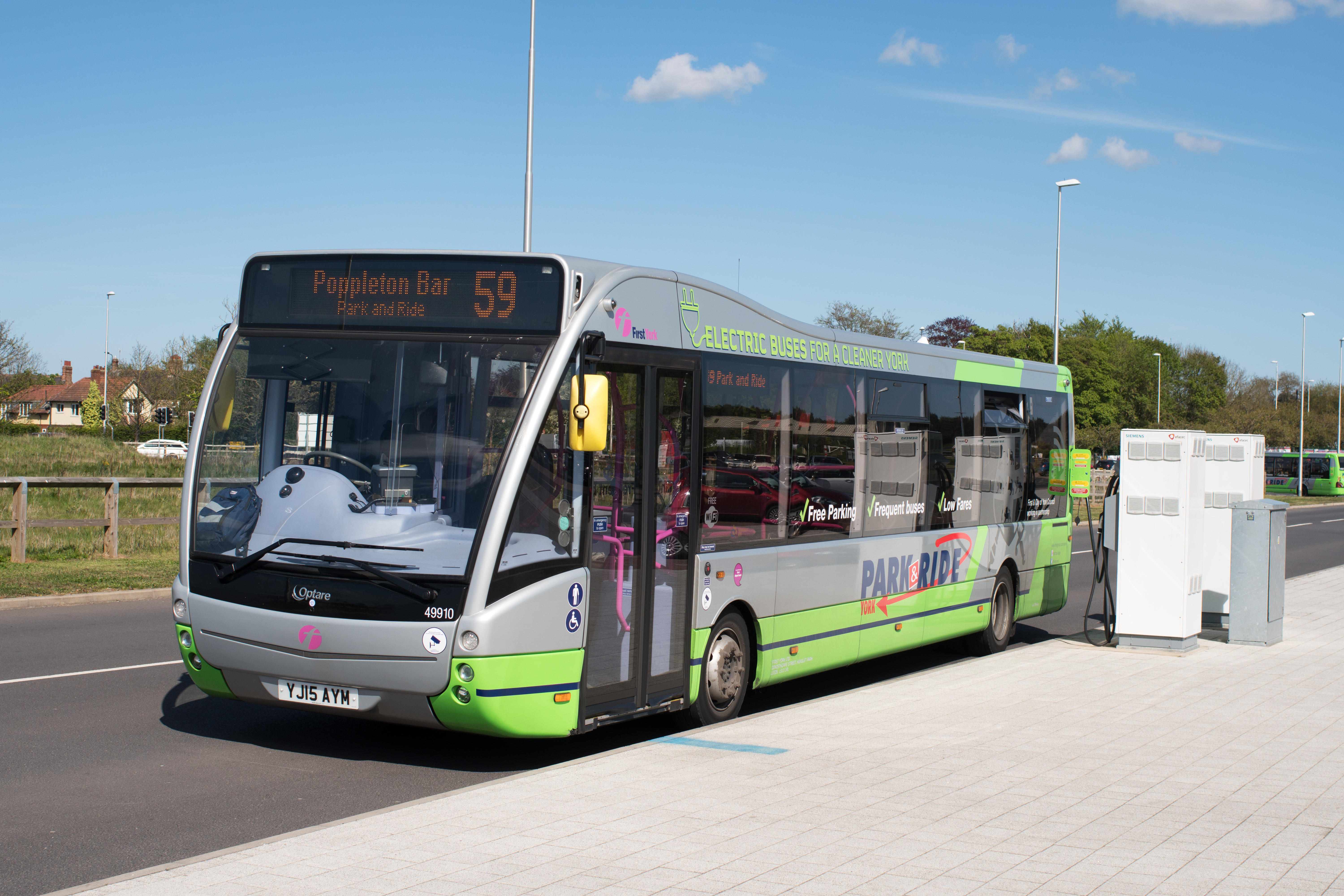 York bus depot to go fully electric by 2024