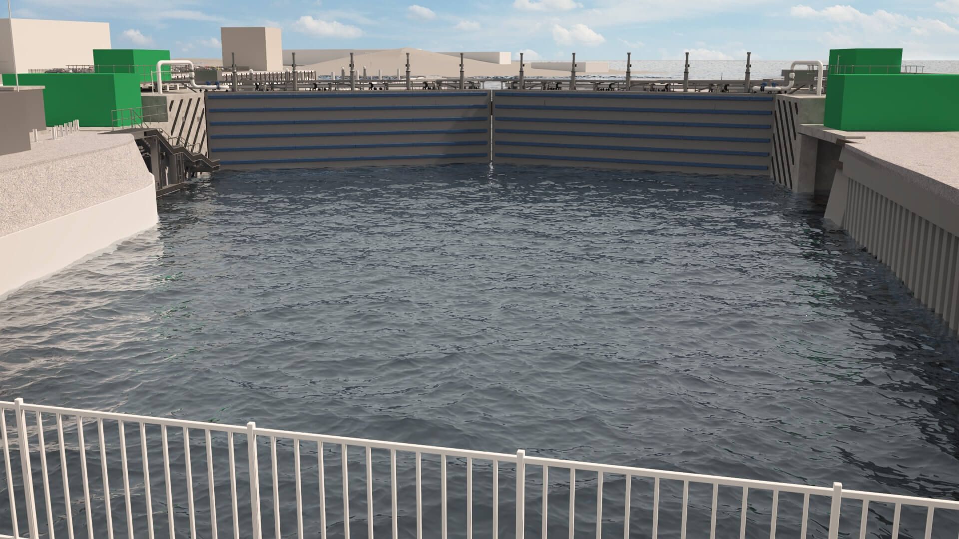 Tidal Gate Example Plans for new tidal barrier in Lowestoft move step forward | News ...