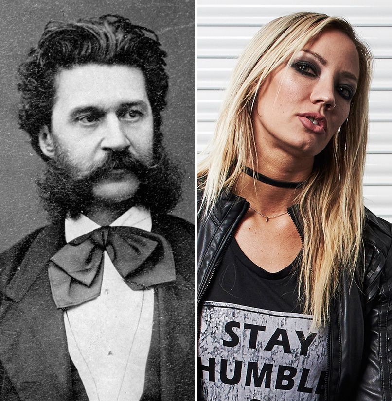 Nita Strauss is a descendant of Johan Strauss