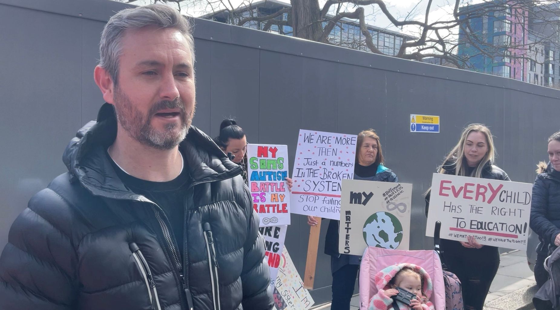 Send Protest Council say 'we have limited resources' as parents call for more SEND ...