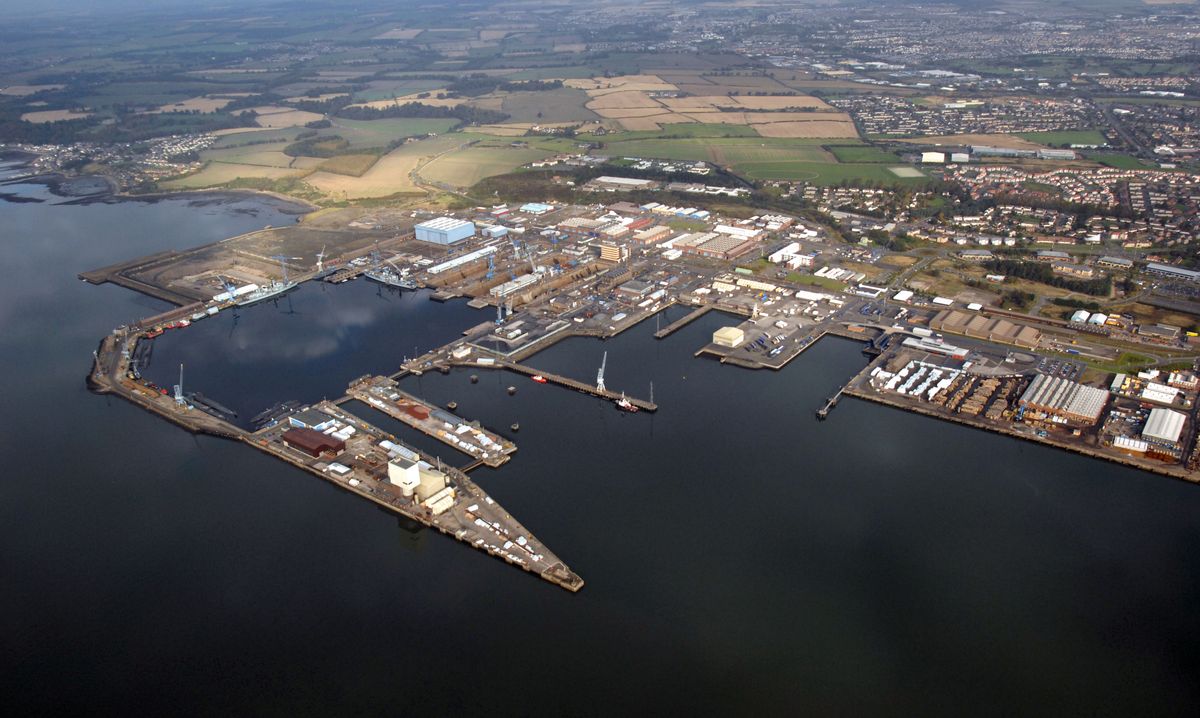 Rosyth Rent Strike Frigates face delay as Rosyth yard workers threaten strikes over pay