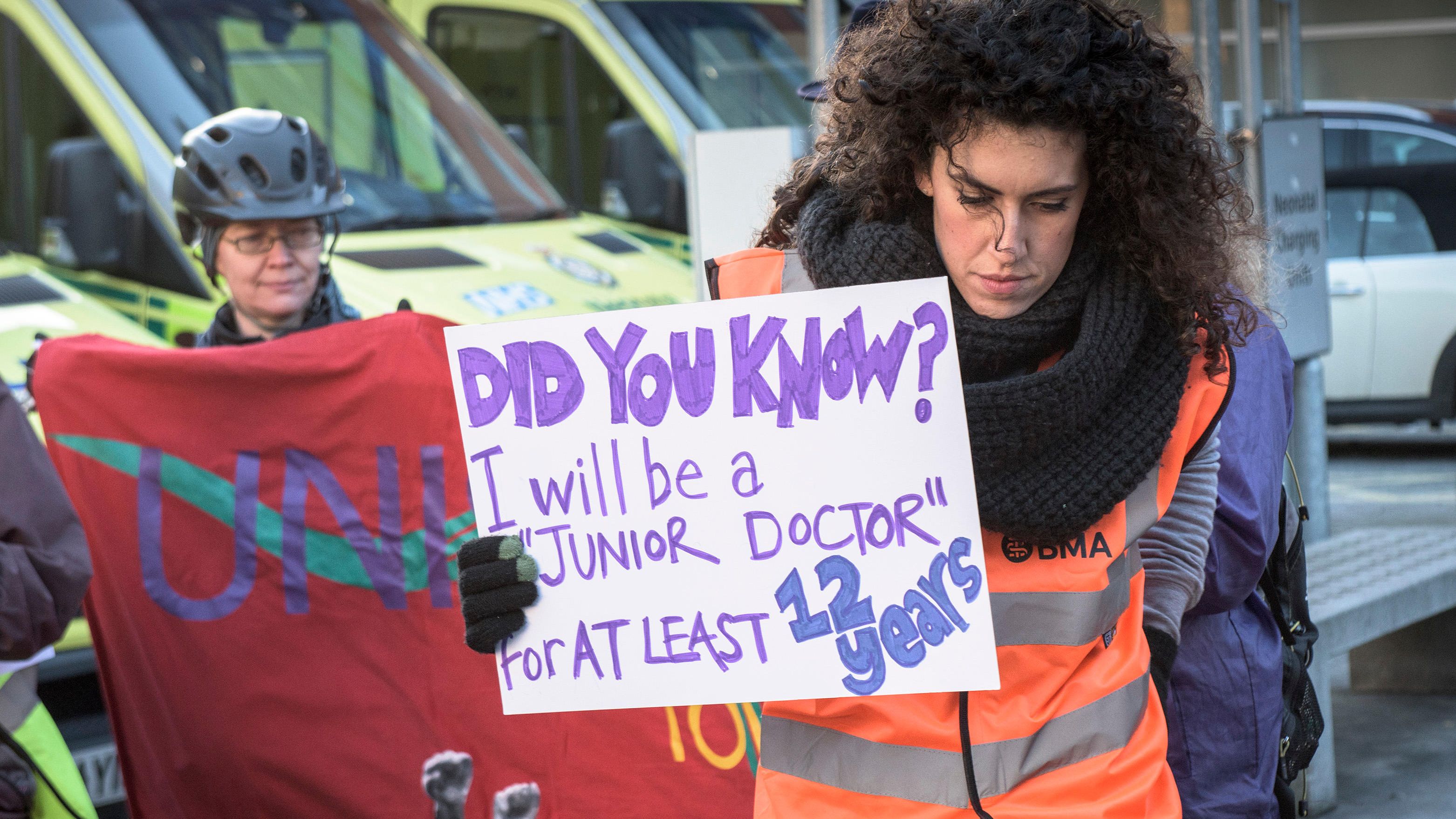 Junior doctors begin strikes in England dubbed most disruptive in NHS ...