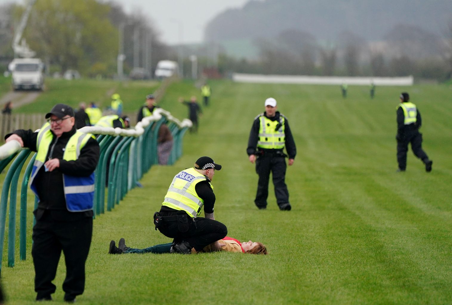 25 arrests made following Scottish Grand National protest