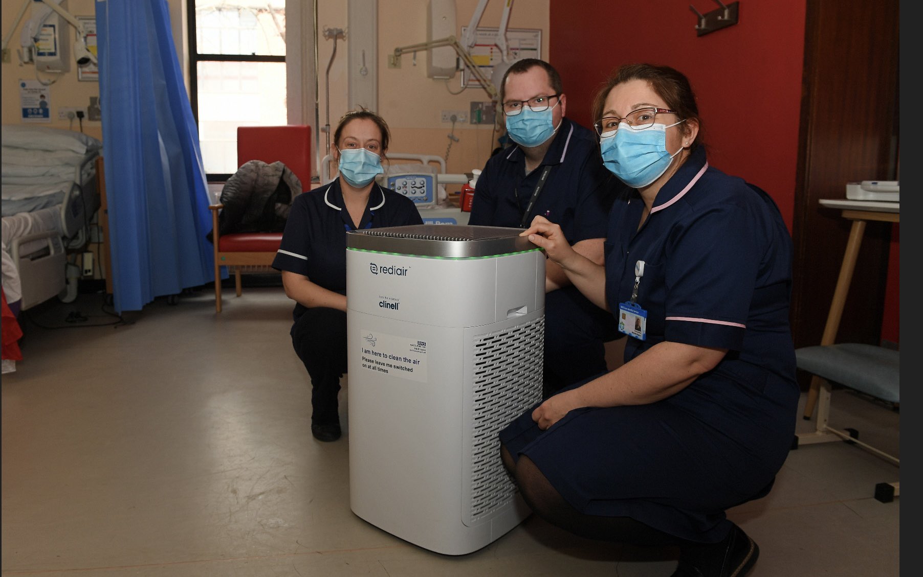 Air scrubbers deployed at Ipswich Hospital in bid to stop infections