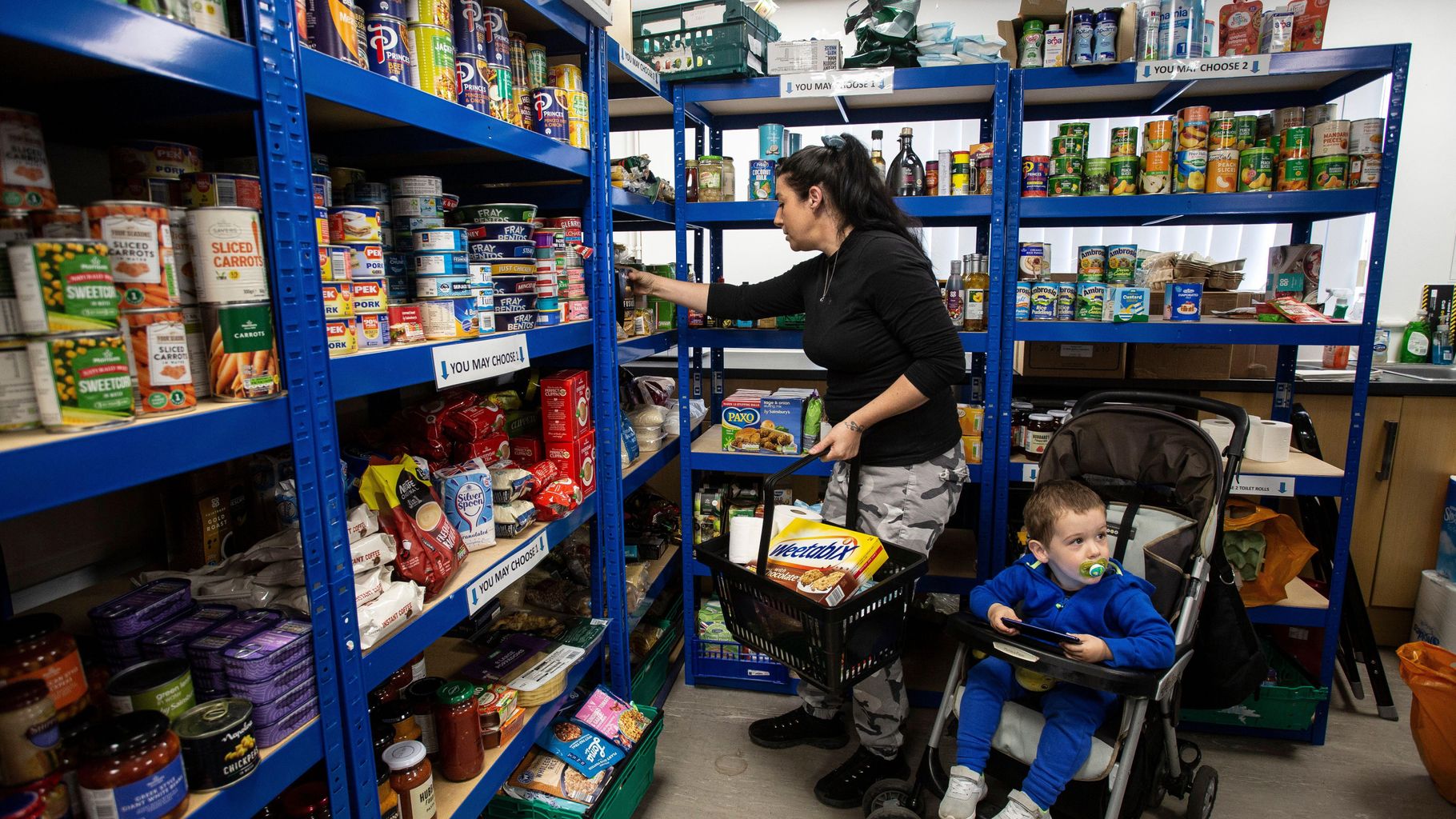 Demand for emergency parcels at foodbanks hits record high